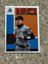 Jordan Lawler Diamondbadks 2022 Bowman Chrome Hi-Fi Futures Insert #HiFi-13 