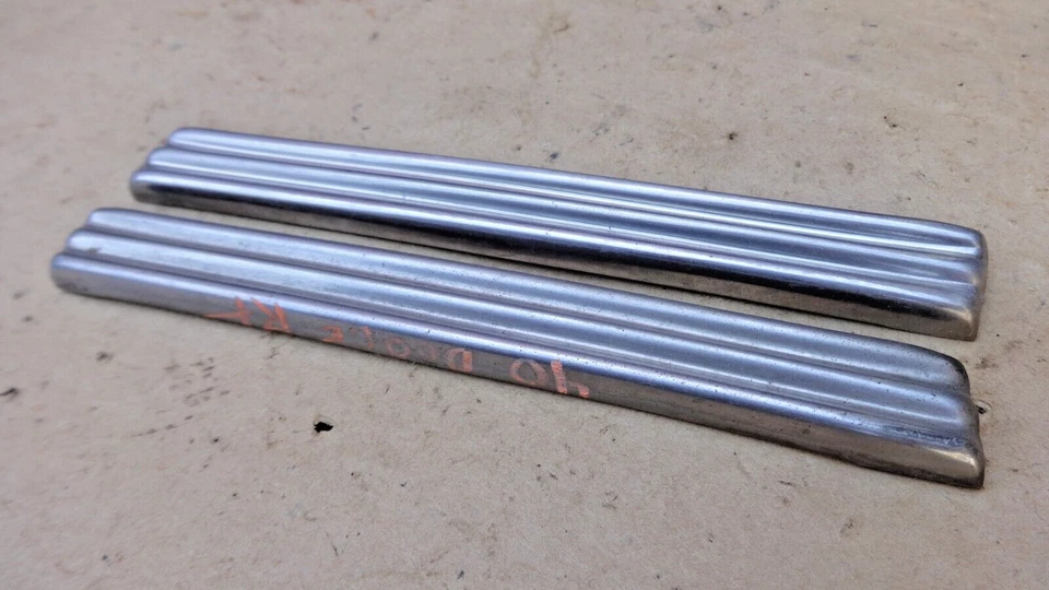 Dodge Cowl 1940 molduras de acero inoxidable par original Foto 4 de 4