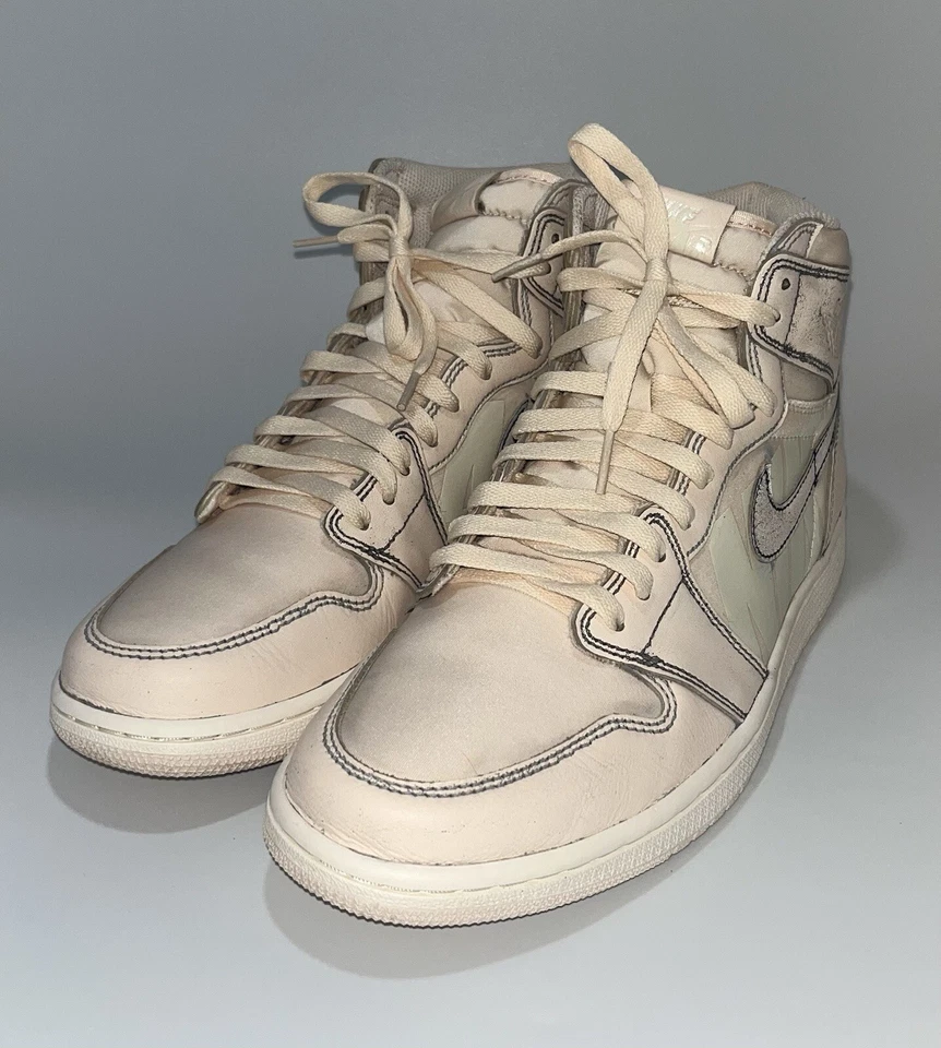 Tamanho 10.5 - Air Jordan 1 retrô OG alto gelo de goiaba - Usado - Imagem 2 de 4