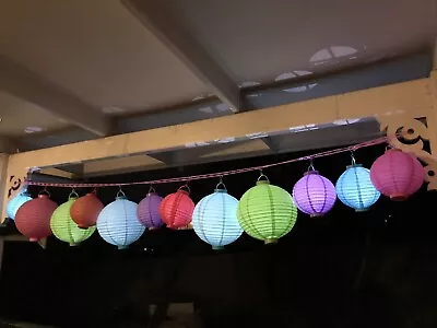12 Orted Battery Operated Hanging Lanterns 12 Orted Battery Operated Hanging Lanterns