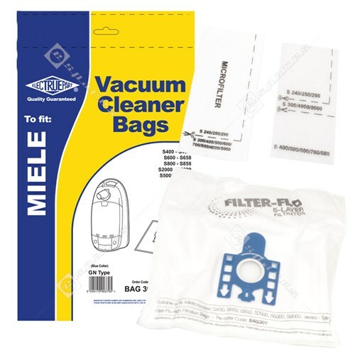 5 Sacchetti per aspirapolvere Miele Ecoline SN5261 S5211 S5281 GN HEPA  MicroPor Sacchetti per aspirapolvere TS226 | eBay