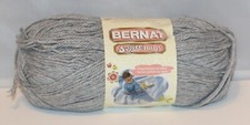 Bernat Softee Baby Flannel Gray Yarn 3 Light 5 oz 362 yd NEW