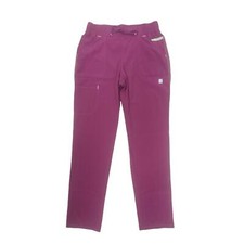 Scrubstar Womens Active Stretch Drawstring Tapered Scrub Pants Sweet Sangria XS