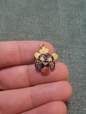 Vintage LSU Louisiana State University Enamel Tiger Charm