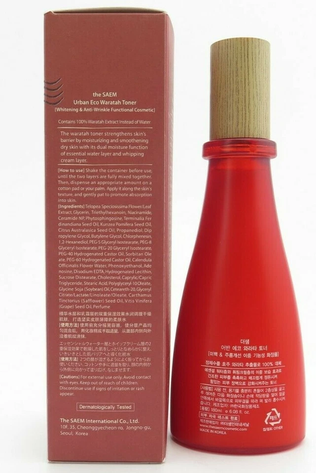 Tóner SAEM Urban Eco Waratah 6 fl oz / 180 ml Foto 2 de 2