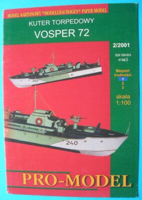 Pro-Model 05 (2/2001) - Britisches Motortorpedoboot Vosper 72