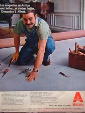 ADVERTISEMENT ACRYLIC FIBER MONSANTO CARPETS ARE ORION QUALITY