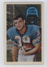1970 Kellogg's 3-D Super Stars Larry Csonka #41 HOF 19x5