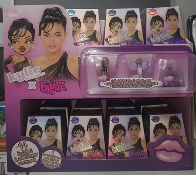 16 X Kylie Jenner x Bratz Mini Collectibles -1 entire case including the display