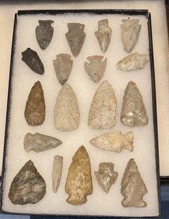 19 Ohio Arrowheads Indian Artifacts