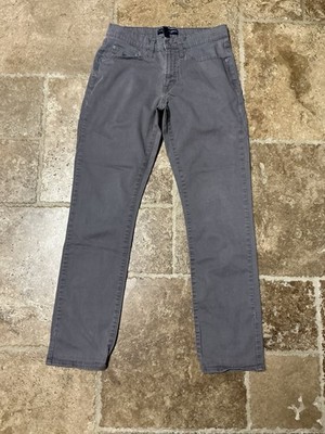 U.S. Polo Assn Activate Stretch Men Size 32x32 Gray 5 Pockets & Belt Loops Pants