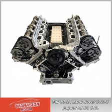 AJ133 508PS 5.0L Long Block Engine Assembly For 10-21 Land Rover Jaguar XF XJ