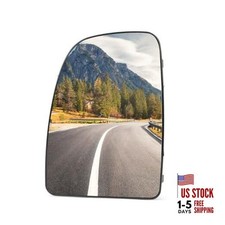 Exterior Mirror Replacement Glass Driver Left Side Fit For Ram Promaster