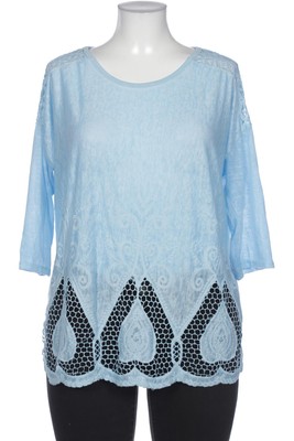 ALLUDE Pullover Damen Strickpullover Strick Oberteil Gr. 3XL Blau #21fq5tb