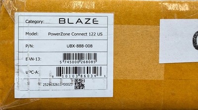 Sonance Blaze PowerZone Connect 122 2x60W DSP Class-D 125W Amplifier