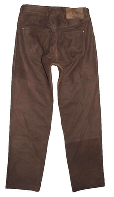 / Hein Gericke Speedware / Leather Jeans / Leather Trousers in Brown in approx W29 / L31