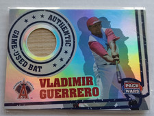 2005 Topps Pack Wars Relics Vladimir Guerrero #PWR-VG HOF