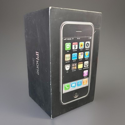 Original Apple iPhone 2G (1. Generation) 8GB Verpackung   T-Mobile Deutschland