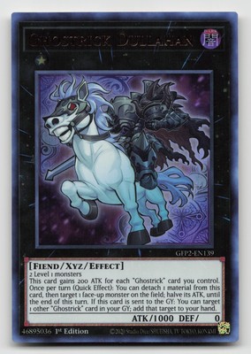 Yugioh Ghostrick Dullahan Ultra Rare GFP2-EN139 NM