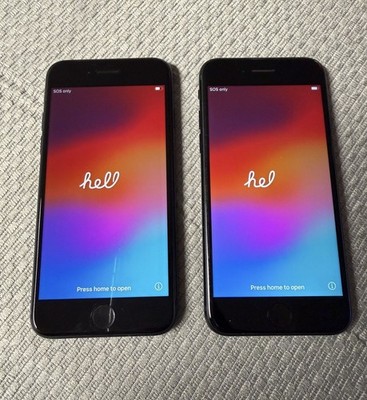 2 Apple iPhone SE 3rd Gen (2022) 64GB Locked T-Mobile