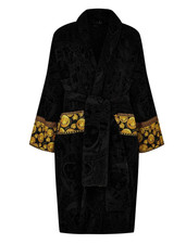 Versace Black Gold Men's Robe - Brand New Towel Dressing Gown Large RRP £450