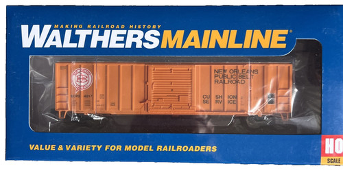 Walthers HO Scale 50' ACF Boxcar NOPB #4017 orange schwarz neu in Box | Zustand: New
