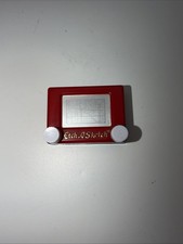 Spin Master Etch-A-Sketch Classic Mini Pocket Version - Red, Tested Works
