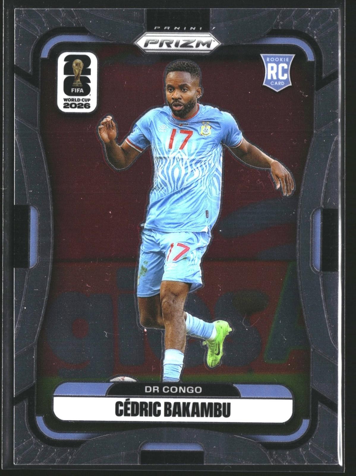 2026 Panini Prizm FIFA World Cup #464 Cedric Bakambu
