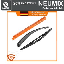 Wischerarm Hinten Satz Ersatz für OPEL ZAFIRA A 1999-2005 40cm/40cm Schwarz