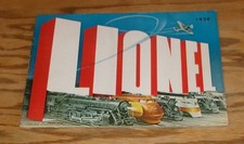 1938 Lionel Train Deluxe Sales Brochure Catalog 38