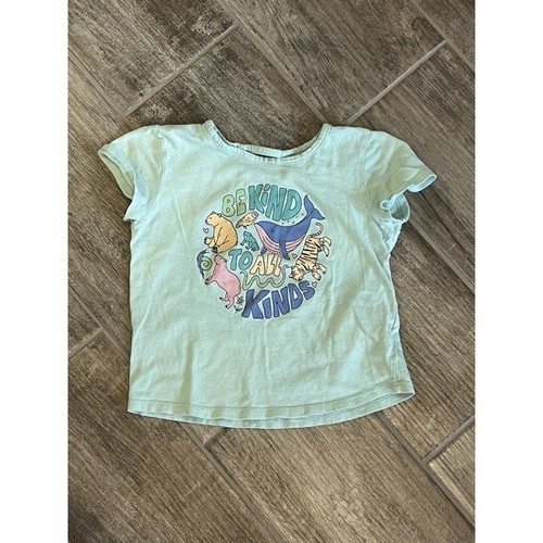 Cat & Jack Graphic Tees Bundle Short Sleeve Butterfly Kindness Size XS - Picture 3 of 7