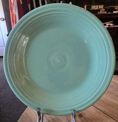 Retired Seamist Fiesta Ware 10" Dinner Plate 2000