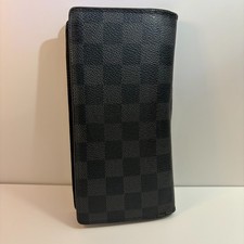 Louis Vuitton Damier Graphite Brazza Wallet N62665 Long Bifold SP4098 France