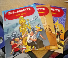 Bob et Bobette le labyrinthe du lion  lot tome 1 à 3 complet pub Delhaize 2013