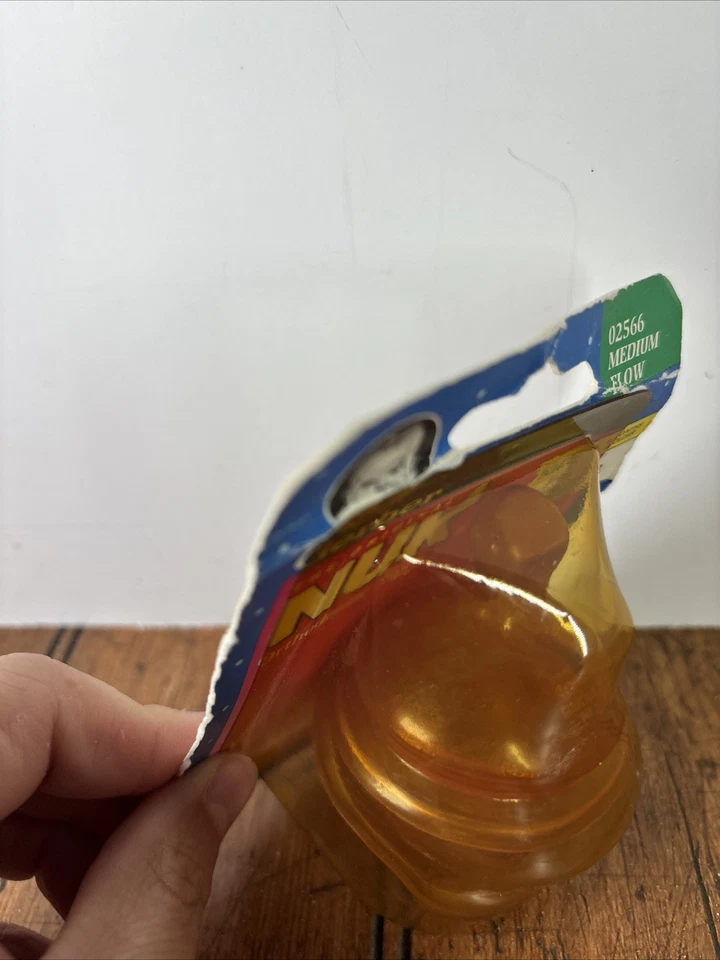 Vtg Gerber NUK Orthodontic Silicone Bottle Nipples Med Flow Size 2 6month NOS - Image 4 of 4