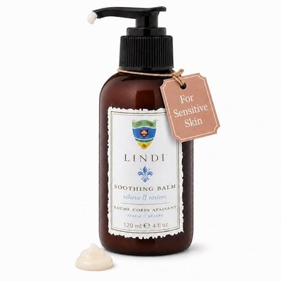 Lindi Skin Soothing Balm 4 oz - Rich Moisturizer for Dry Hands and Feet