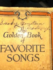 The Golden Book Of Favorite Songs Song Book