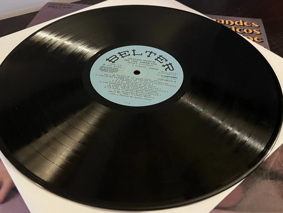 Henry Salomon - Grandes Musicos (Ecuador Cheesecake) - 12" Vinyl Record LP - VG - Image 3 of 3