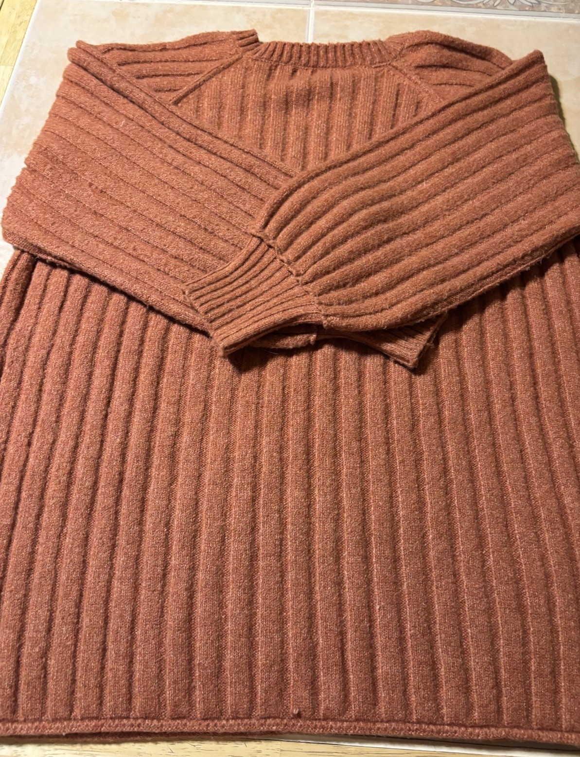Altar’dState Solid Striped Pullover Sweater/Sz XS… - image 5