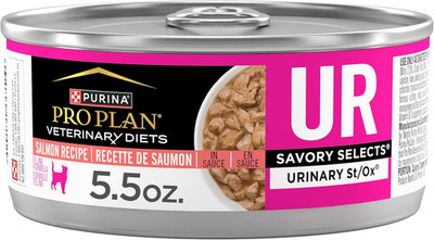Purina  UR Urinary St/Ox Savory Selects Feline Formula Salmon Recipe in Sauce We