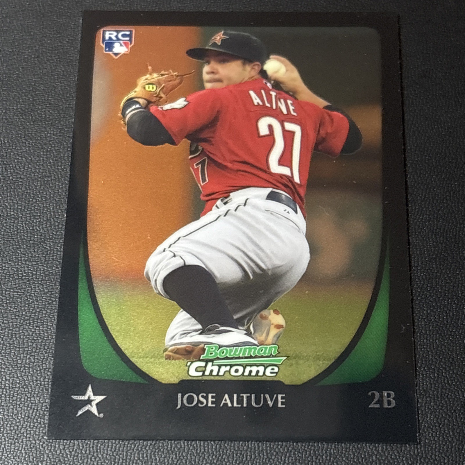 2011 Bowman Draft Picks & Prospects Jose Altuve Chrome Rookie RC #11 Astros