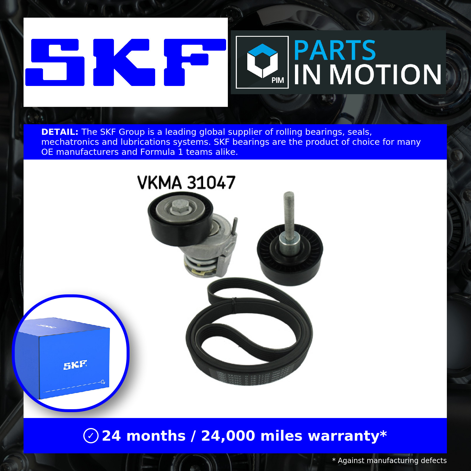 Fits SKF VKMA 31047 ACCESSORY BELT KIT ⭐UK Stock⭐ - Image 8
