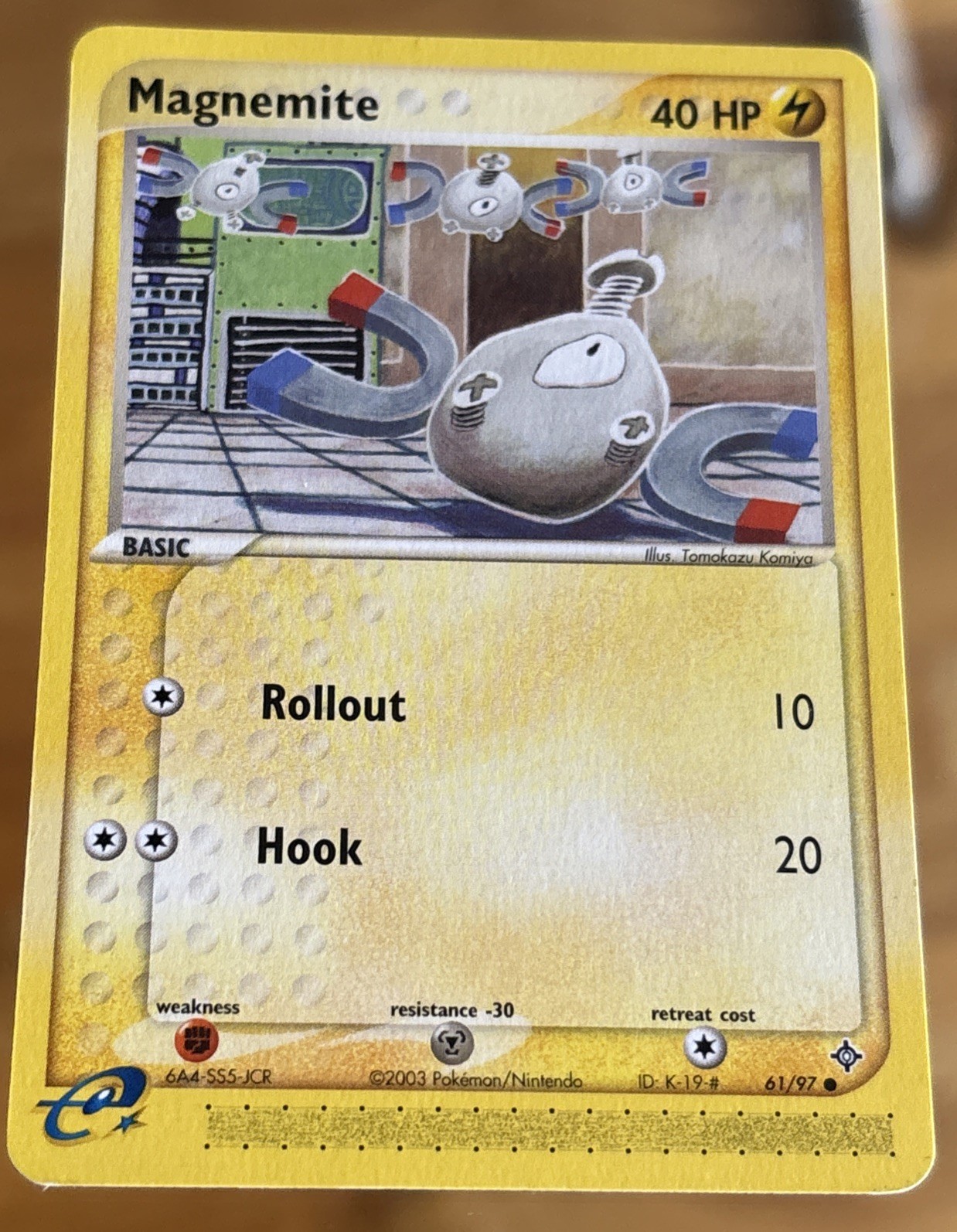 Magnemite 61/97 - EX Dragon LP Pokemon Card
