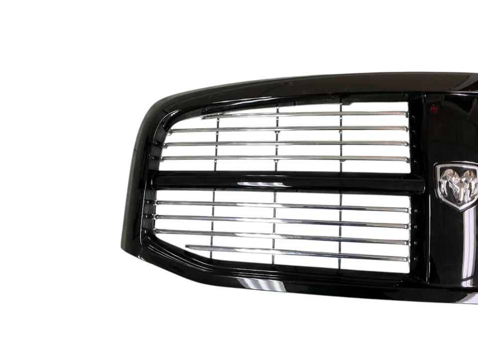 Dodge RAM 1500 2500 3500 2006 07 08 09 2010 parachoques parrilla negro 55077767af Foto 4 de 4