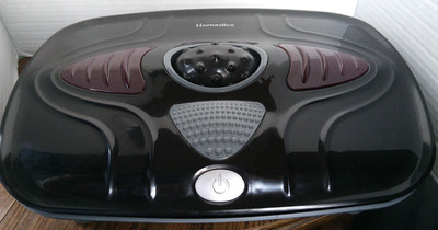 Homedics Foot Massager Model #FMV-400HBK Tested Works