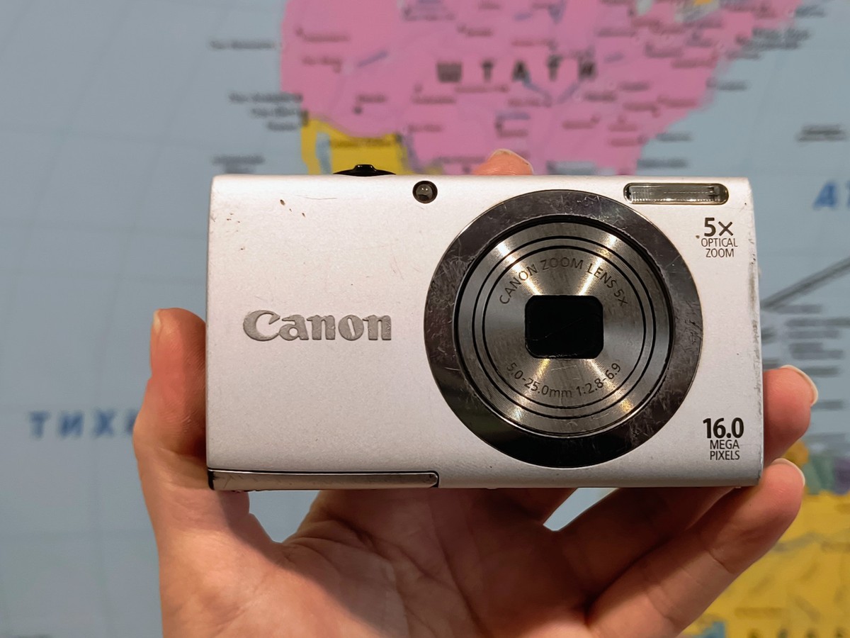 Canon PowerShot A2300 16.0MP Digital Camera - Silver for sale