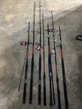 Lot Of 7 Penn Fierce IV Fishing Rods (BROKEN / FOR PARTS)