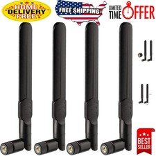 Omni-Directional 8dBi 4G LTE Antenna 4-Pack for Routers and Security Cameras