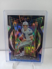 2024 Panini Select - Concourse Drew Bledsoe #53 Black & Blue Shock Prizm