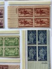 11 Antique US Postal Stamps Sheet Sets Unused/Unhinged 1 cent to 5 cent MINT- NR — photo 6